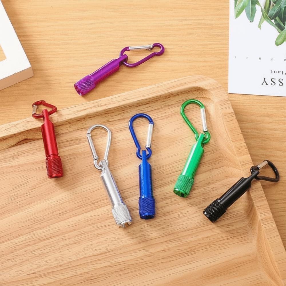 Aluminum Body LED Flashlight Keychain Super Bright Small LED Flashlight  Camping Use