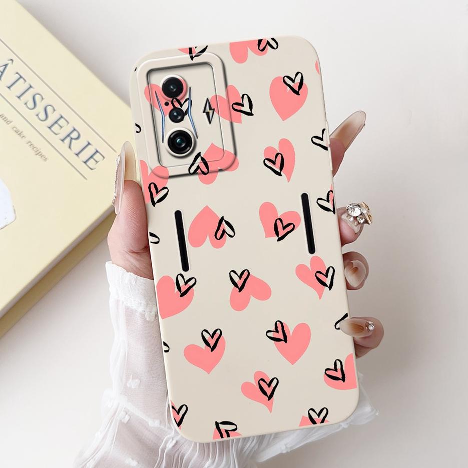 For Xiaomi Poco F4 GT Case Luxury Candy Painted Cover Shockproof Soft TPU Phone Case For Xiaomi Poco F4 PocoF4 GT 5G Fundas Bags