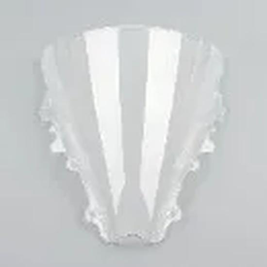 Clear Double Bubble Windscreen Windshield Screen ABS Shield Fit For Yamaha YZF R6 2006-2007