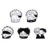 Брошь металлическая Jujutsu Kaisen Годжо и Юдзи - Милый значок с персонажем мультфильма
