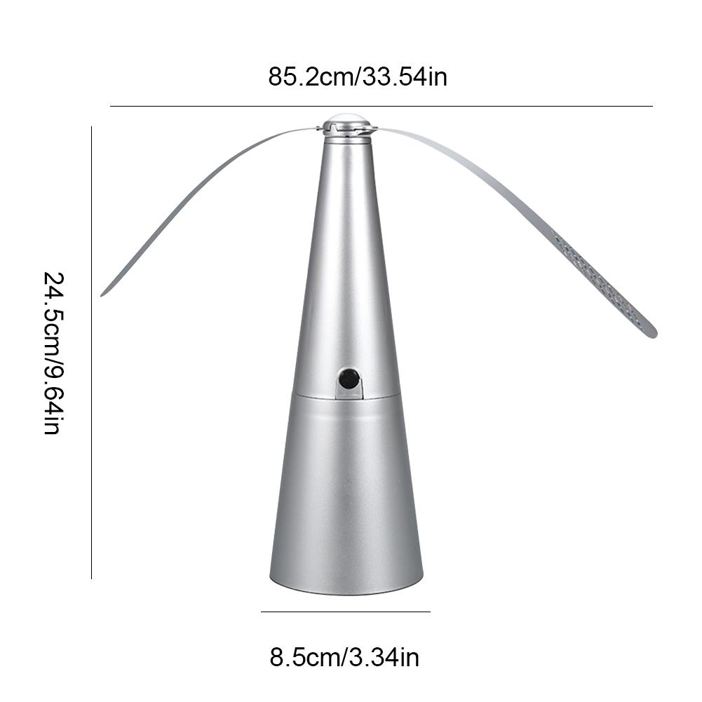 Fly Fans for Tables Battery Operated Fly Repellent Fan Table Top Fly Fan Portable Outdoor Picnic Fan for Picnic Restaurant Party