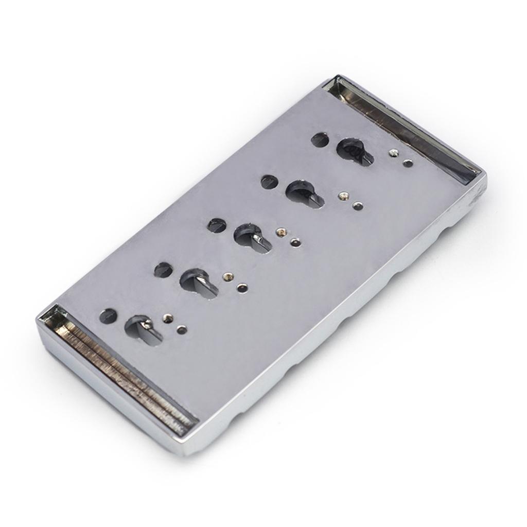 Bass Guitar Bridge Bass Bridge Assembly Replacement Vintage Style 5 String Bass Bridge Electric Bass Guitar Accessory