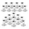 20pcs Plastic Modern Traditional Dinner Candlesticks Pillar Candle Base Holder