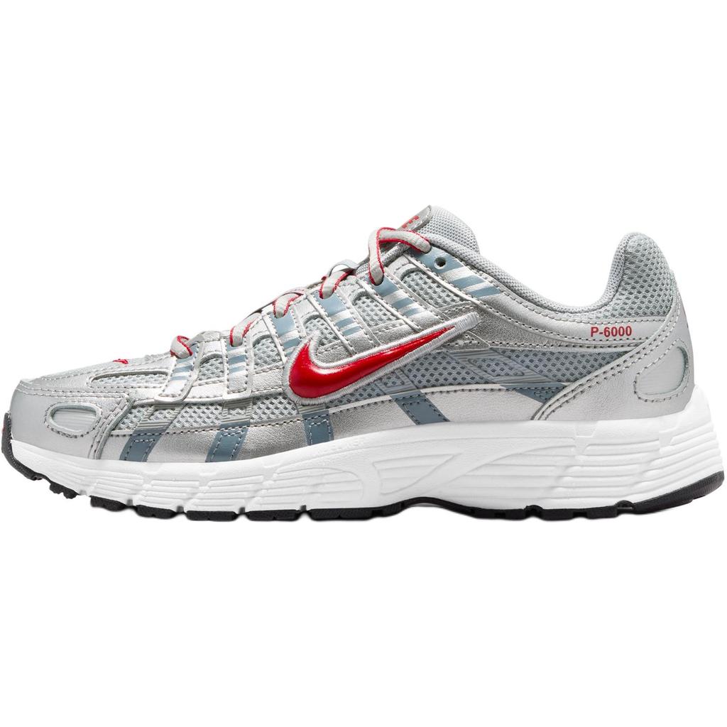 Nike P 6000 Lightweight Low top Kids' Running Shoes Silver Gray Kids' HV5064-016