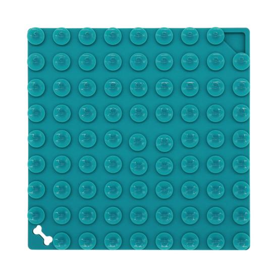 Tapete de alimentação lenta para cães, almofada de silicone para lamber com ventosa, comida para animais de estimação