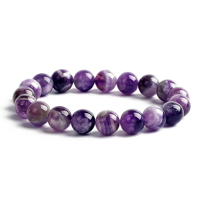10MM Natural Stone Beads Bracelet Men 8MM Reiki Tiger Eye Agates Quartz Beaded Bracelets for Women Elastic Rope Handmade Jewelry