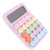 Mechanical   Calculator 12 Digit Large LCD Display Big Buttons Electronic for School Business Home   Colored