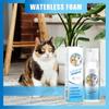 Haustier-Shampoo, duftendes Hundeshampoo und Haarwaschmittel zur Befeuchtung und Reinigung von Tierhaaren, Trockenreinigungsspray-Duschgel, 150 ml