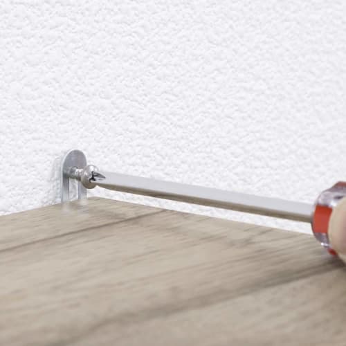 Iris Ohyama CORK-1860 Large Capacity Slim Bookshelf, Approx. 59.8cm Wide x 23cm Deep x 180cm High, 8 Tiers, Adjustable Shelves, Open Rack, Assembly Re