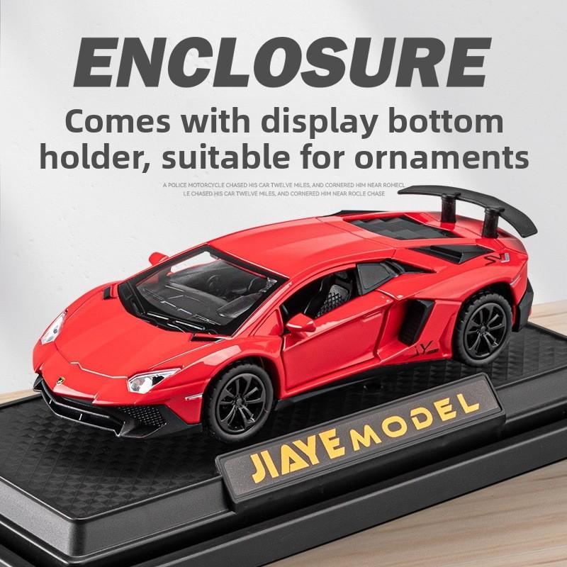 Model Car 136 Scale Alloy Kids Toy Light Sound Doors Children Play