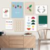 Christmas Gift Wall Art Decor New Year Holiday Poster Canvas Painting Nordic Retro Snowflake Bell Prints Pictures Kid Room Decor