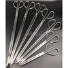 Stainless Steel Fire Tongs Coal Grabber Trash Picker Household Vintage Extended Kitchen Coal Grill Tongs Large and Small Sizes
