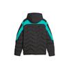 Puma X Mercedes-Benz Petronas MT7 Ecolite Padded Jacket Color Block Design Hooded Loose Fit Long Sleeve Cotton Coat Men Jacket Black 621146-01