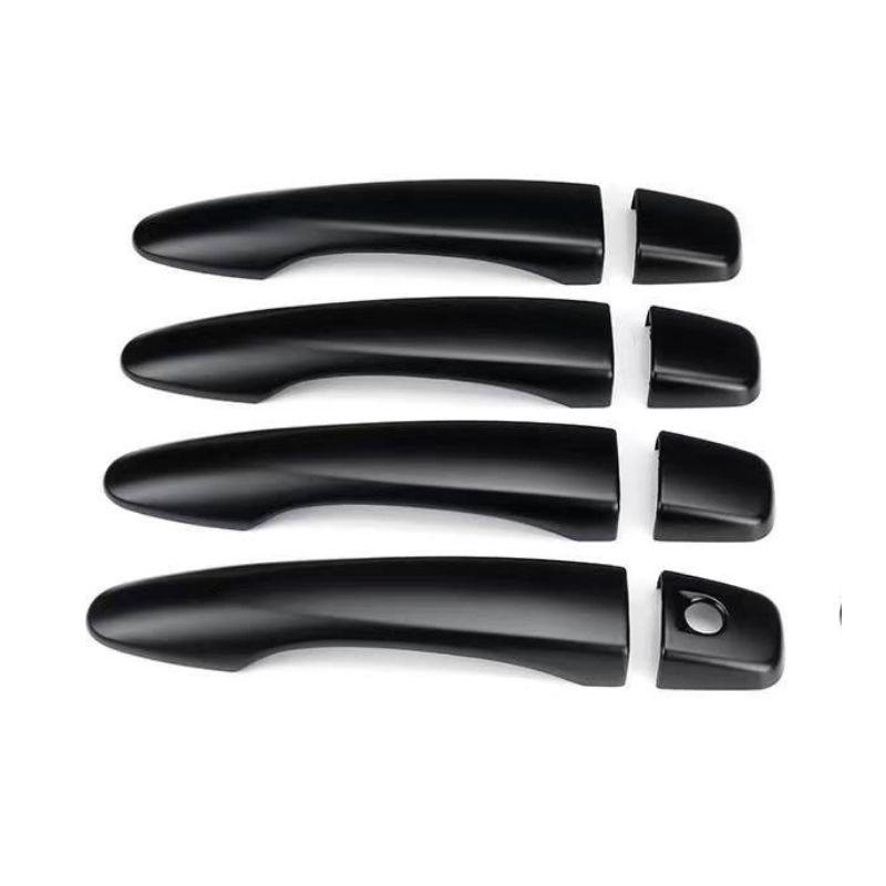 15-23 Renault Kadjar Carbon Fiber Black Door Handle & Bowl Decoration