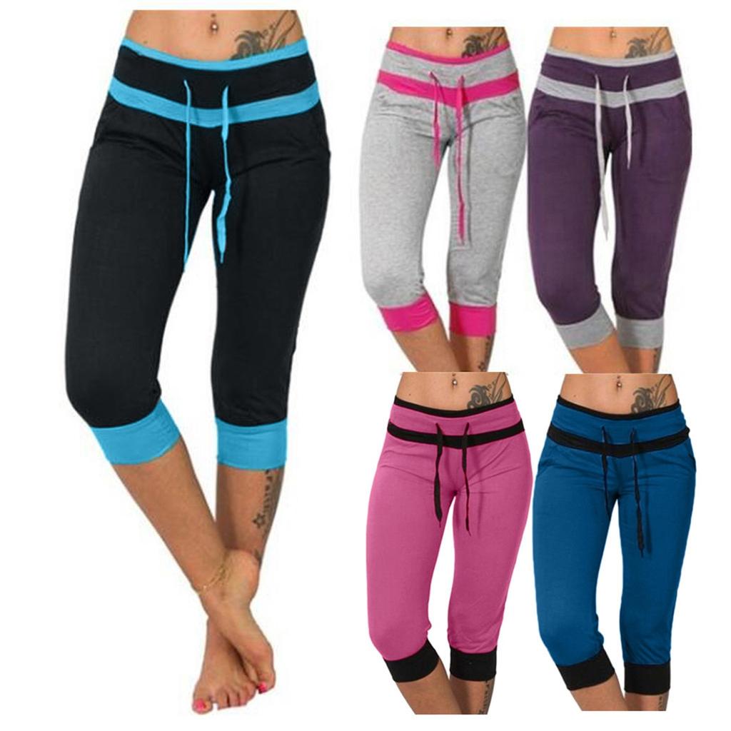 Women's Fashion Short Pants Casual Chino Pants Trouser
