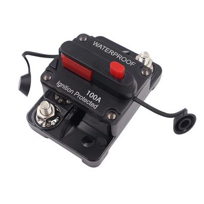 100A 150A 200A 250A 300A AMP Sicherungsautomat Schalter Sicherung Rücksetzbox 12-48V DC Auto Boot Auto Wasserdichter Schutz Autozubehör