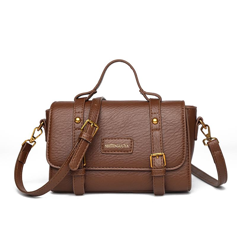 

Роскошная кожаная сумка через плечо для женщин Дизайнерские сумки-мессенджеры Crossbody