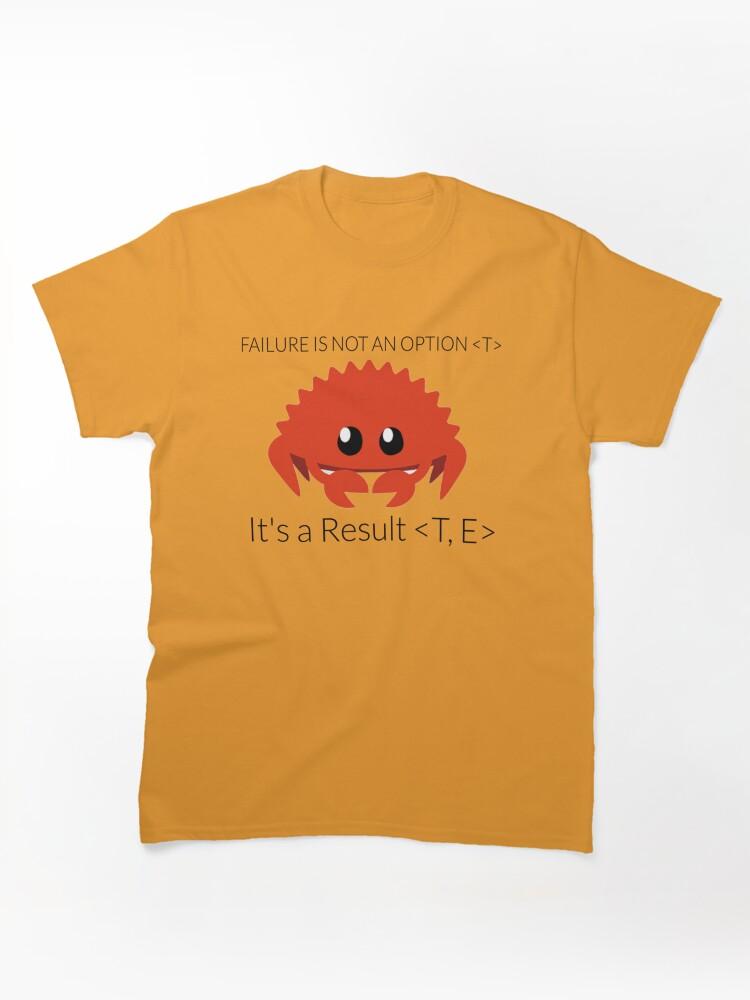 Rust Rust lang Merch Gift for rust language lovers Classic Unisex T-Shirt