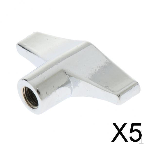 

5xQuick Release Cymbal Stand Wing Nut 6mm Hole