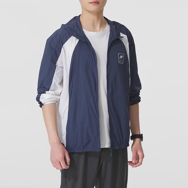 Skechers Unisex Summer Sports Lifestyle Hooded Jacket P225U129-0515 L