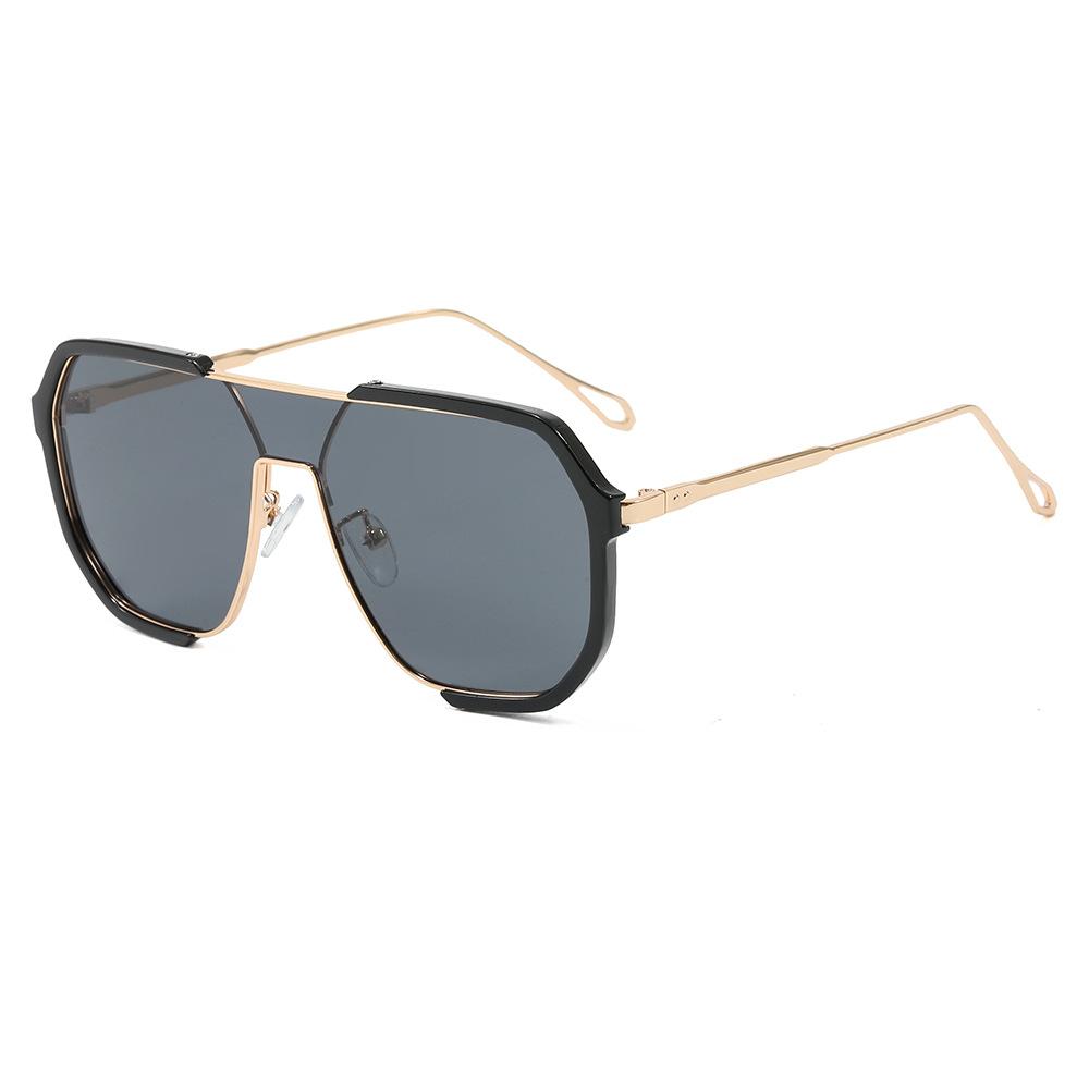 Fashion Polygon Sunglasses UV Protection for Men Women Korean Style Sun Glasses Trendy Unisex Shades