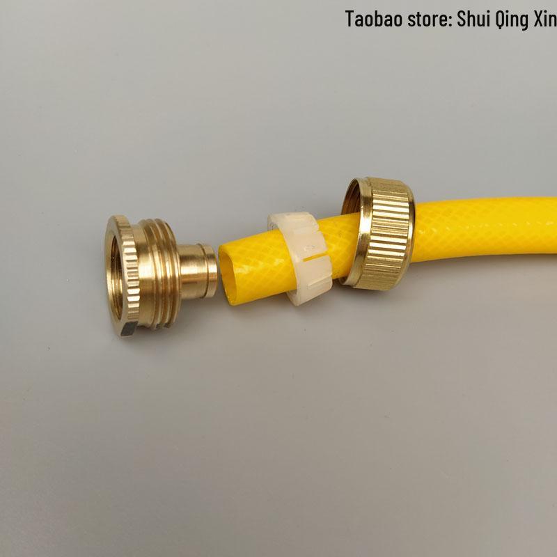 4-Minute Inner Thread to Hose Connector 1216 – Car Wash and Water Tap Adapter, Soft Hose Copper Fitting.