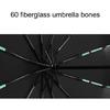 60 Rib Umbrella with Easy Auto Open/Close Feature Sun Rain Protective Umbrellas Automatic Fold