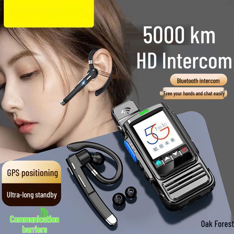 National Ultra-Thin Walkie-Talkie with Unlimited Range for Construction Sites