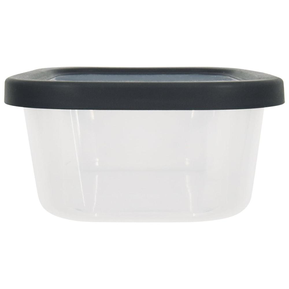 Durable Food Storage Containers 2Pack Stackable Nestable BPAFree Plastic Kitchen Storage Picnic Use Clear Lids Reusable