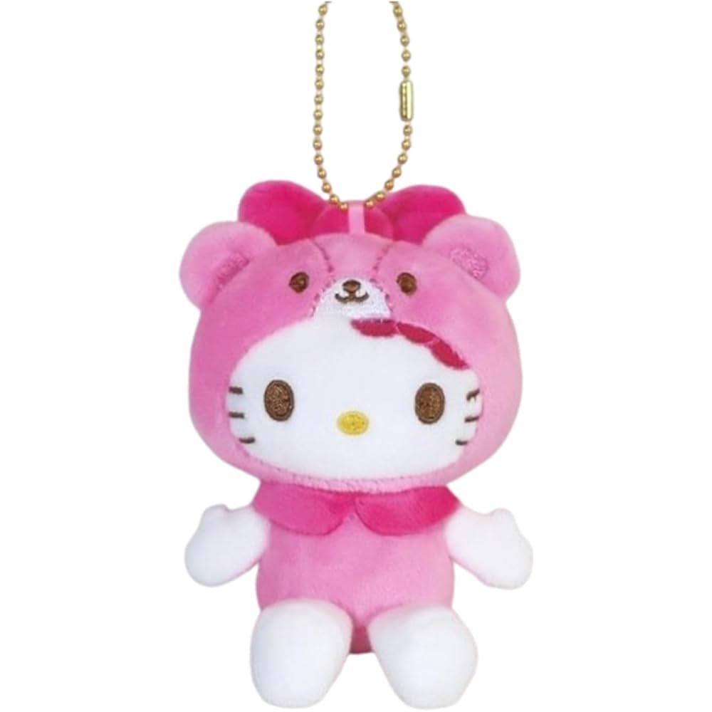 Nakajima Corporation Hello Kitty Tiny Charm Collection Pink Mascot 11x8.5x4.5cm