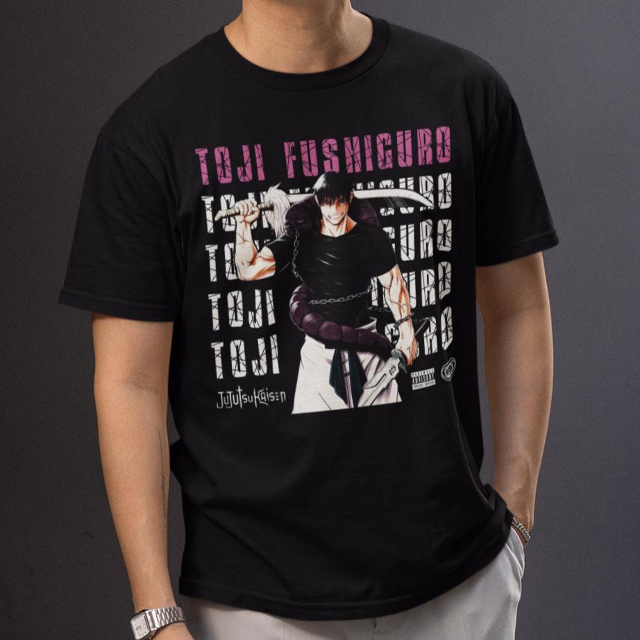 Toji Fushiguro Anime Tee Jujutsu Kaisen Shirt Manga Gift S