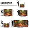 2D Flat Backdrop1pc Animals Party Happy Birthday Backdrop Banner Polyester Wall Decor For Living Room Bedroom Office Outdoor Decor Party