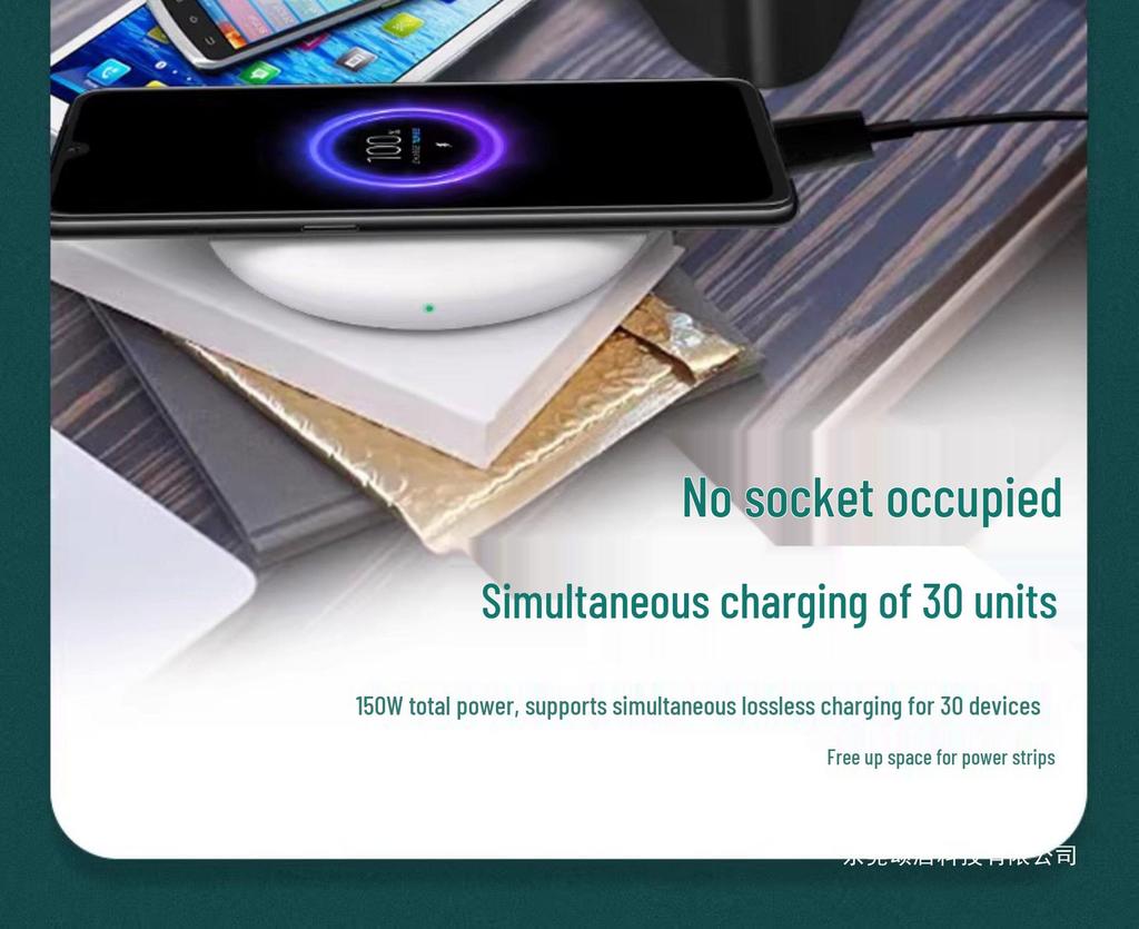 Multi-Port USB Charger Station: Fast Desktop Charger with 10, 20, or 50 Ports for Phones