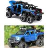 1/24 FORD Pickup Trucks for Boys F150 Raptor Diecast Metal Model Car with Sound and Light for Kids Age 3 Year and Up Blue