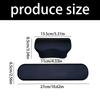 Motorcycle Top Box Trunk Pad Rear Box Backrest Cushion With Quick Stick On Mounting For Passenger Comfort