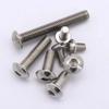 304 Stainless Steel Hex Socket Flat Head M4/M5 Machine Screw Bolt