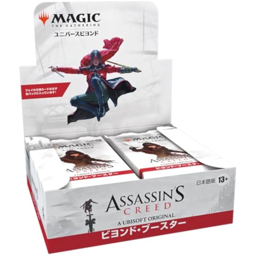 Magic: The Gathering “Assassin's Creed” Beyond Booster Japanese Edition 24 Pack MTG Treca Wizards...