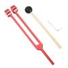 Healing Chakra 128 Hz Tuning Fork Set Sound Therapy Aluminium Alloy Bio-Acoustic Tuning Fork Portable Colorful