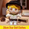 20cm Sternpuppe Plüschtier mit Wechselkleidung - Weihnachtsausgabe
