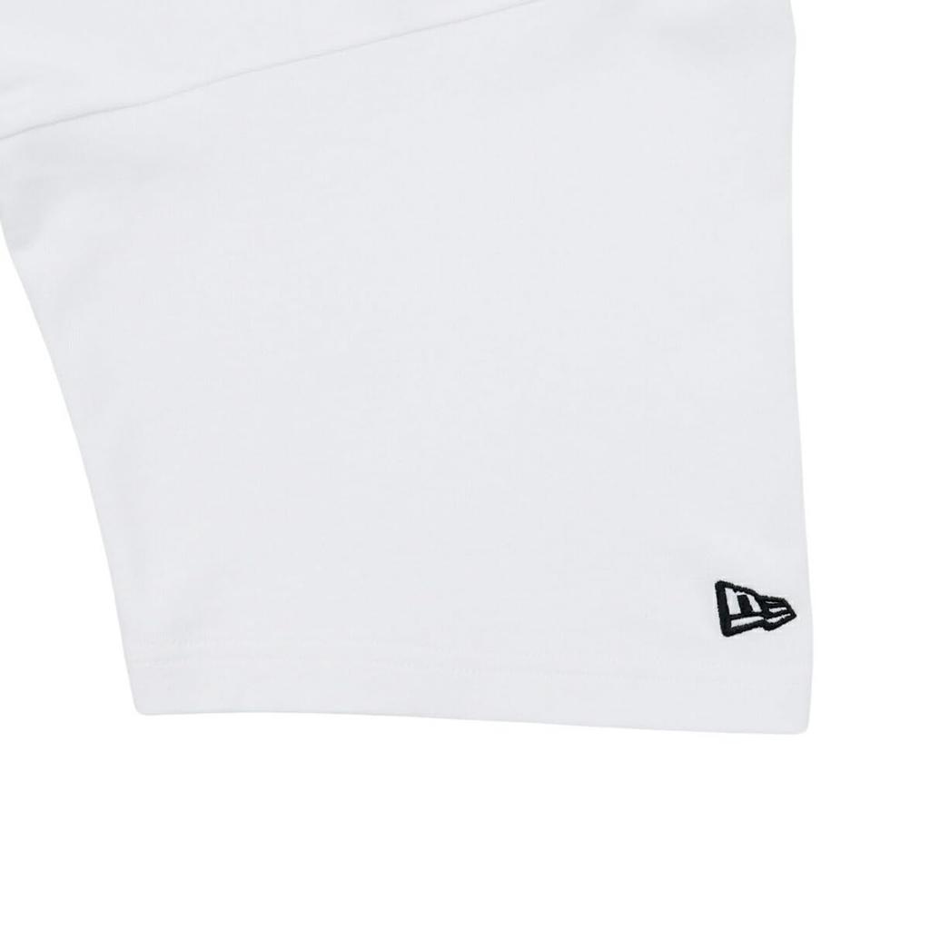 New Era Oversized Short Sleeve Sizes CT TAGGING NER36A9804 T-Shirt, Cotton, White, L, SS, OS, TEE, LOGO, WHI, 14410049,