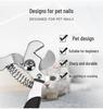 Stainless Steel Pet Nail Clippers for Dogs and Cats