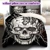 Thorn items Pattern Bedding Quilt Set Quilt Cover Pillowcase Home Decoration Birthday Gift (1 * duvet cover + 2 * pillowcase, without core)