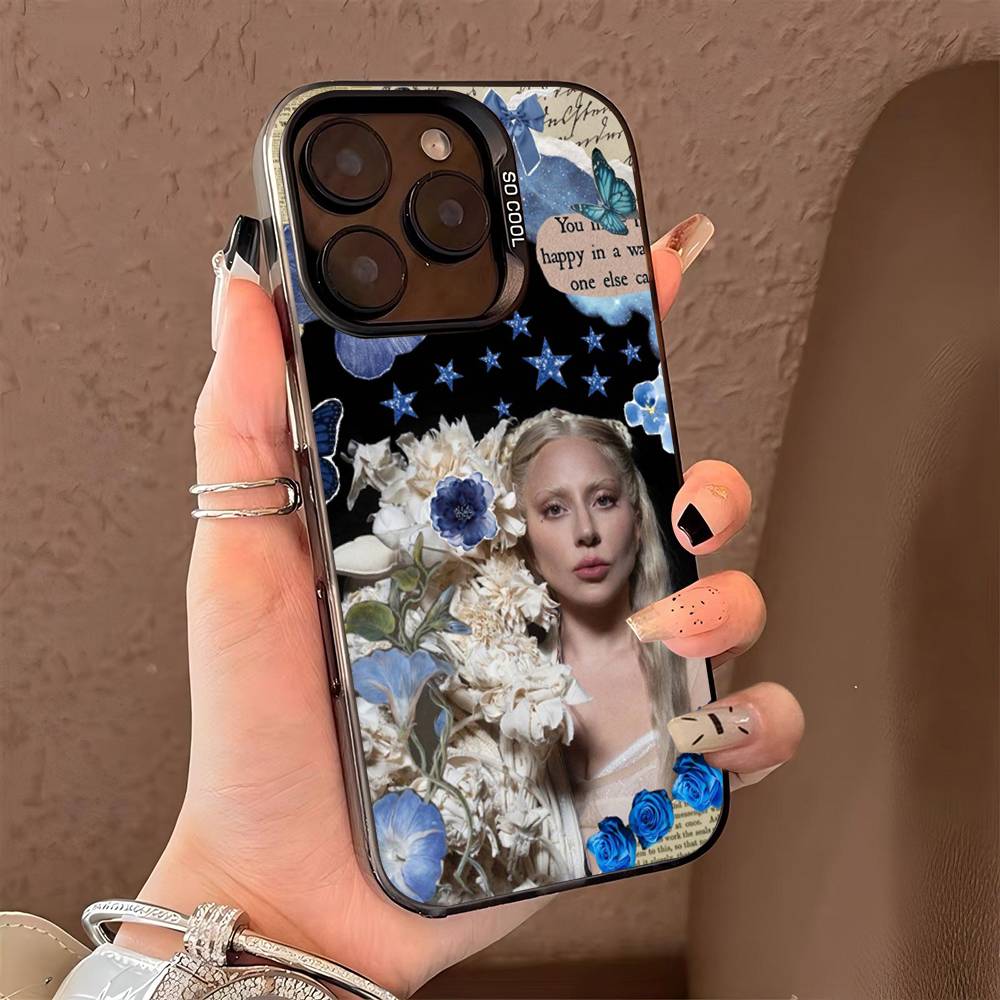

Classic Singer L-Lady G-Gaga For IPhone 17 16 15 14 13 12 11 Pro Max Plus Matte Color Back Phone Cover iPhone 11 pro