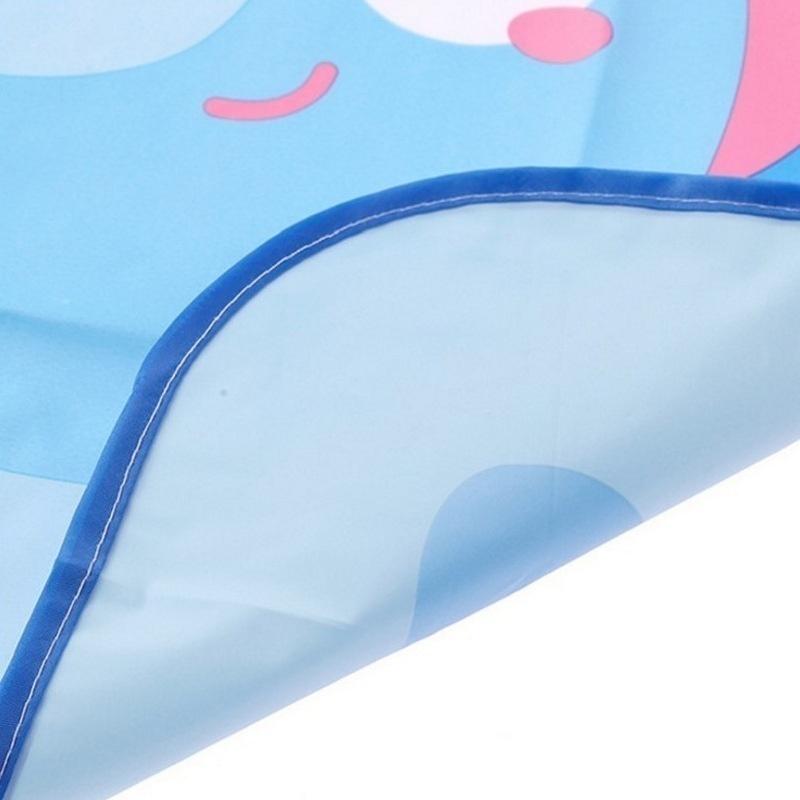 2pc/Set Cute Kids Chef Apron Sets Child Cooking Painting Waterproof Children Gowns Bibs Eating Clothes Drawing for Dinner