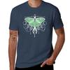 Midnight Luna Moth - Green T-Shirt Personalized t-shirt shirts graphic new gifts and t-shirts anime shirt luxury clothes men