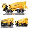 1/50 Betonmischer-LKW aus Druckgusslegierung, bewegliche Kabine, Beton-LKW von Hand drehen, Modell, Transportwerkzeuge, Geschenke, Kinderspielzeug