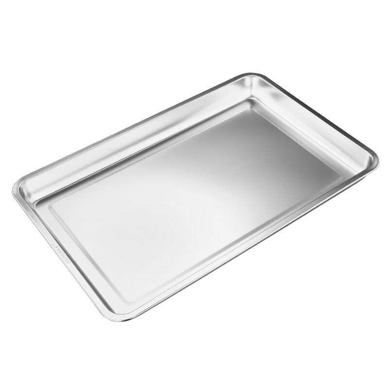 HESWELL Stainless Steel Rectangular Deep Steaming Pan