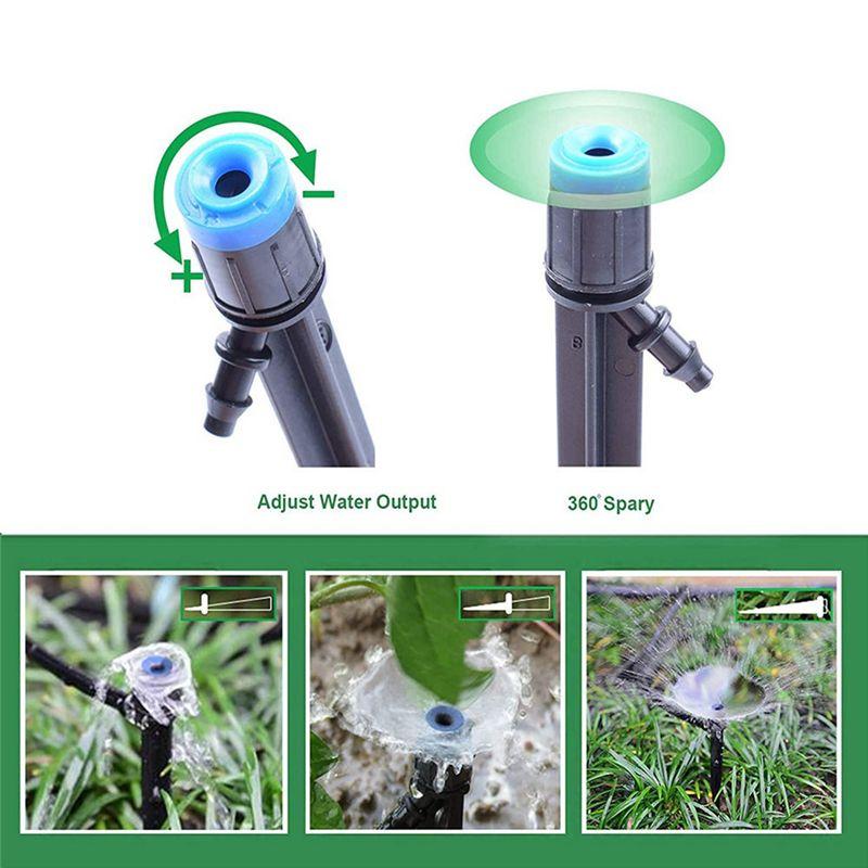Garden Watering Sprinklers Scattering Dripper Water Nozzle For 4/7Mm 1/4Inch Hose , A-B61B