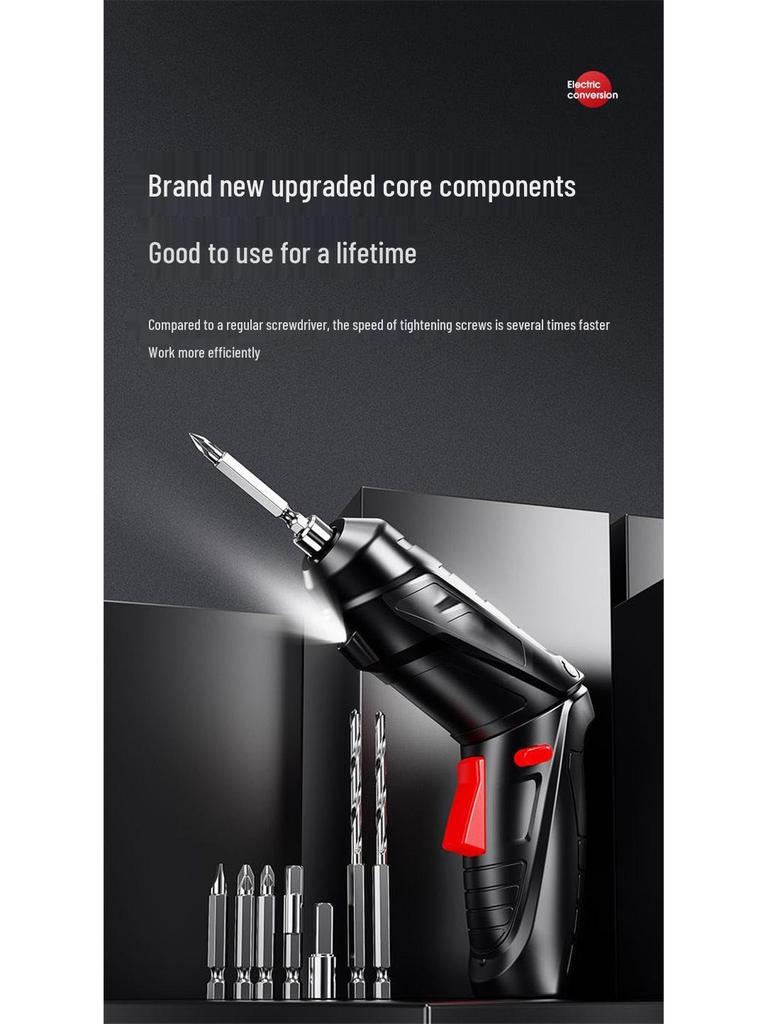 48-Piece Multifunctional Rechargeable Mini Screwdriver Set