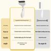 Pet De-Shedding & De-Tangling Self-Cleaning Comb: Fine Needle Hair Remover for Dogs